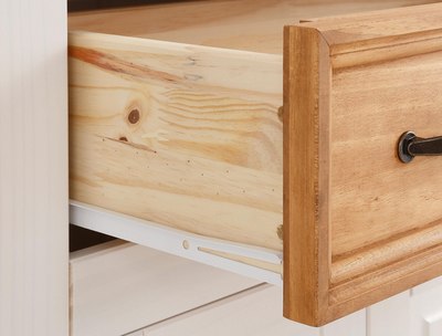 Шкаф с витриной Dipriz Landhouse Д.30004.1