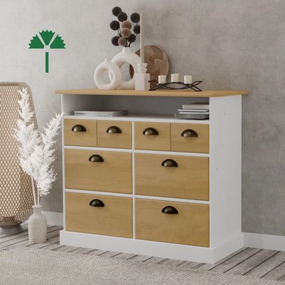 Комод Dipriz Thea Д.20049.2 (белый/бейц отто)