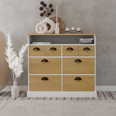 Комод Dipriz Thea Д.20049.2 (белый/бейц отто)