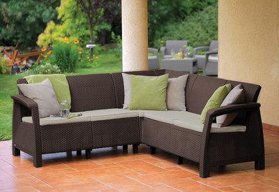 Диван садовый Keter Corfu II Relax / 258950