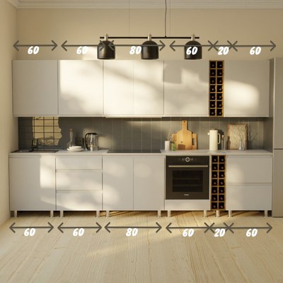 Шкаф навесной для кухни Dipriz Д.73059.1