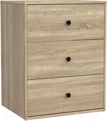 Тумба Mio Tesoro Мини 3 ящика 2.07.03.060.3 - фото