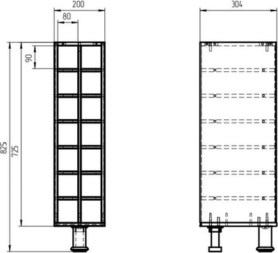 Шкаф-стол кухонный Dipriz Д.70084.2