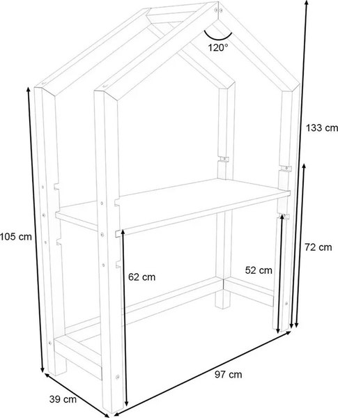 Стол детский Dipriz William / Д.60006.7