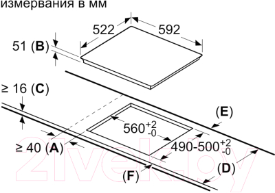Индукционная варочная панель Bosch PIF612BB1E