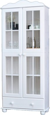 Шкаф с витриной Dipriz Бритта / Д.30012.2 - фото