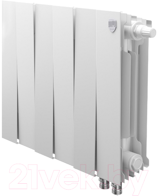 Радиатор биметаллический Royal Thermo PianoForte 300 Bianco Traffico VDR - фото