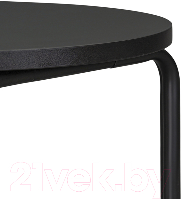 Журнальный столик Latitude Ror / RORTBL-C-RBKBKBK (черный)