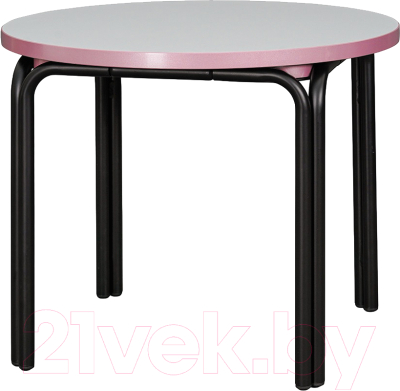 Журнальный столик Latitude Ror / RORTBL-C-RBKGRPK (черный/серый/розовый) - фото