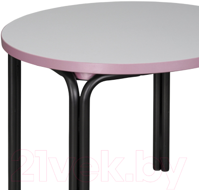 Журнальный столик Latitude Ror / RORTBL-C-RBKGRPK (черный/серый/розовый)