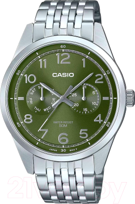 Часы наручные мужские Casio MTP-E340D-3A - фото