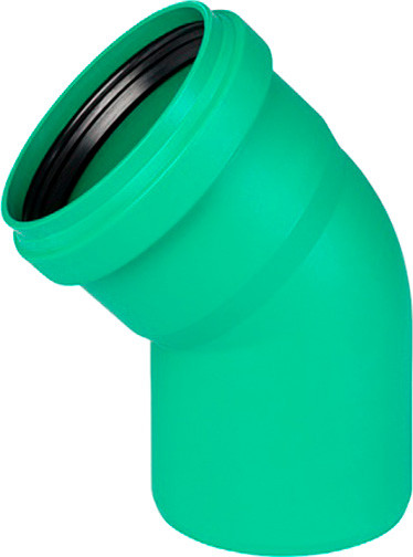 Отвод ливневой канализации Ostendorf KG2000 160x45 / 771520 - фото