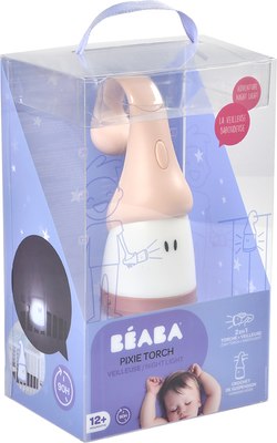 Ночник Beaba Veilleuse Pixie Torch Rose Dragee 930299