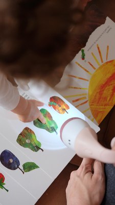 Ночник Beaba Veilleuse Pixie Torch Rose Dragee 930299