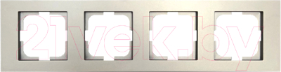 Рамка для выключателей и розеток Ovivo Grano 400-130000-228 - фото
