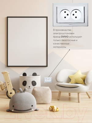 Розетка Ovivo Mina 401-100300-908