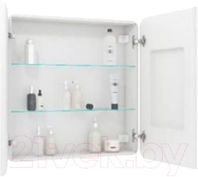 Шкаф с зеркалом для ванной EQUIL Soldi Led 80