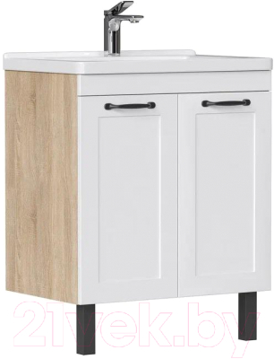 Тумба под умывальник EQUIL Lago 60.2D Миранда - фото