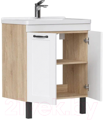 Тумба под умывальник EQUIL Lago 60.2D Миранда