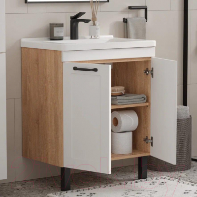 Тумба под умывальник EQUIL Lago 60.2D Миранда