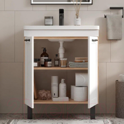 Тумба под умывальник EQUIL Lago 60.2D Миранда