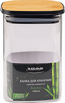 Емкость для хранения Attribute Bamboo AJB104 - фото