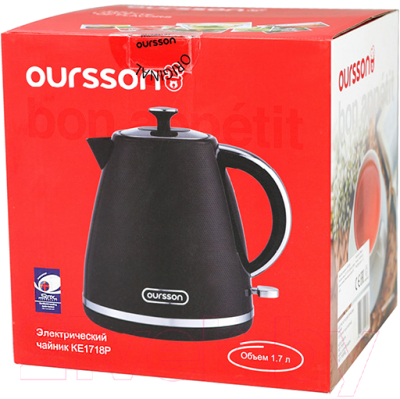 Электрочайник Oursson KE1718P/BL