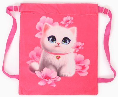 Мешок для обуви Milo Toys Белая кошечка / 10099452