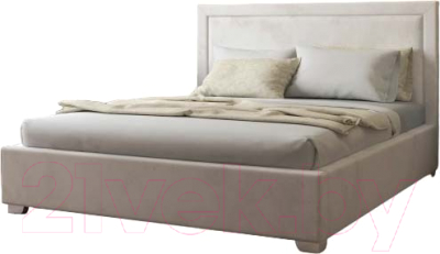 Двуспальная кровать Elmax Альба 200x200 Газ-лифт  - фото