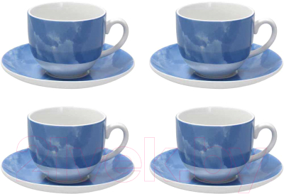 Набор для чая/кофе Andrea Fontebasso Sfera Colorplay Blue / SF08513852B - фото