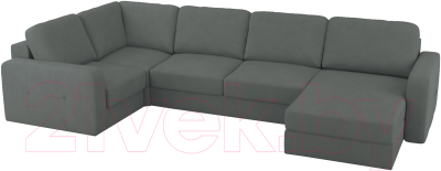 Диван П-образный Mio Tesoro Aurora компл.3 правый - фото