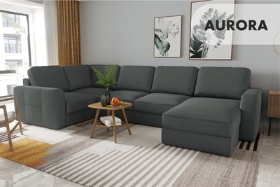 Диван П-образный Mio Tesoro Aurora компл.3 правый