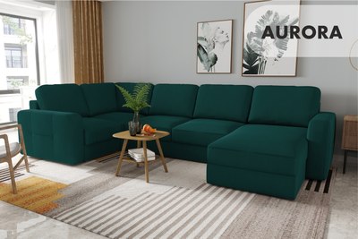 Диван П-образный Mio Tesoro Aurora компл.3 правый