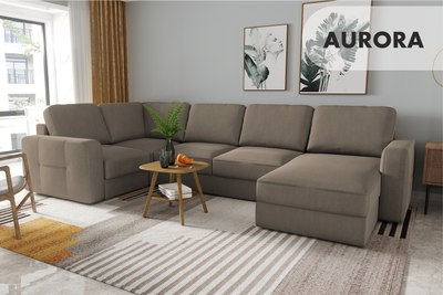 Диван П-образный Mio Tesoro Aurora компл.3 правый