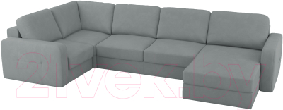 Диван П-образный Mio Tesoro Aurora компл.3 правый - фото