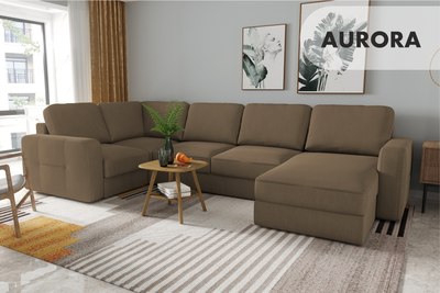 Диван П-образный Mio Tesoro Aurora компл.3 правый