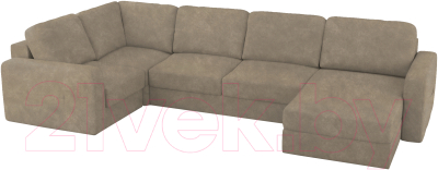 Диван П-образный Mio Tesoro Aurora компл.3 правый - фото