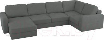Диван П-образный Mio Tesoro Aurora компл.3 левый - фото
