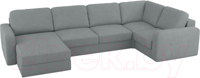 Диван П-образный Mio Tesoro Aurora компл.3 левый - фото