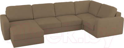 Диван П-образный Mio Tesoro Aurora компл.3 левый - фото