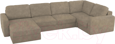 Диван П-образный Mio Tesoro Aurora компл.3 левый - фото
