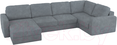 Диван П-образный Mio Tesoro Aurora компл.3 левый - фото