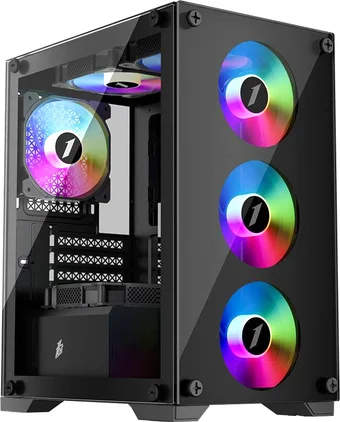 Корпус для компьютера 1stPlayer Firebase X2-M X2-M-4F1 - фото