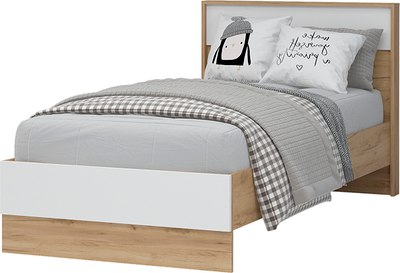 Односпальная кровать Стендмебель Ирис КР-01 90x200