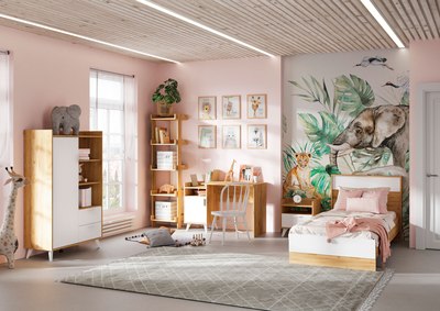 Односпальная кровать Стендмебель Ирис КР-01 90x200