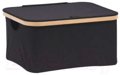 Корзина для белья Smart Solutions Neat Low SS0000156 - фото