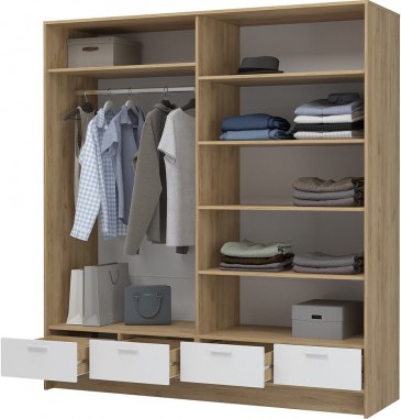 Шкаф Стендмебель Ирис ШК-04 с зеркалом