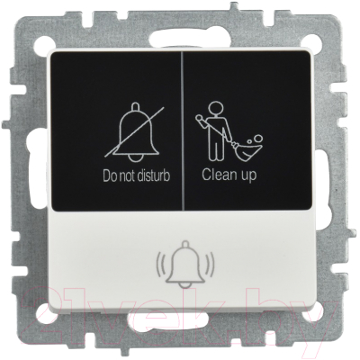 Кнопка звонка IEK Brite BR-V14-2-10-K01