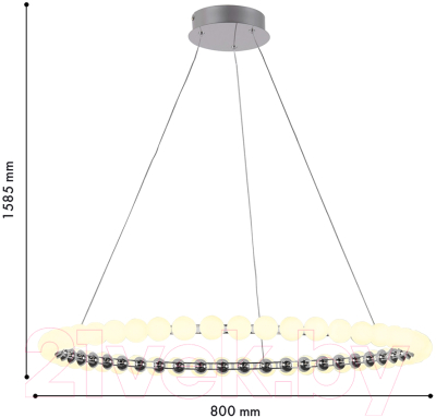 Потолочный светильник FAVOURITE 4589-8P