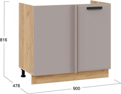 Шкаф под мойку ТриЯ Тиана 1Н9У
